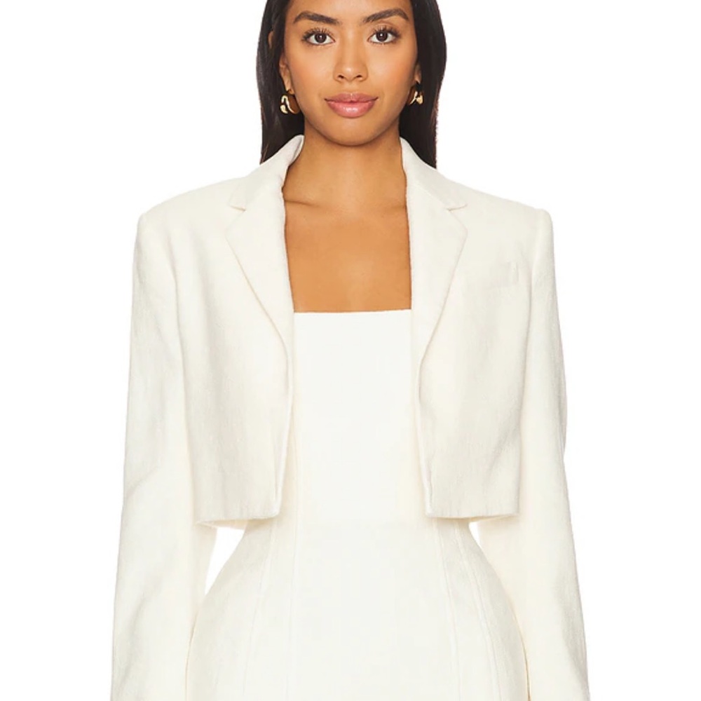 A.L.C.- Andy Jacket Blazer Cropped Professional Shoulder Pads